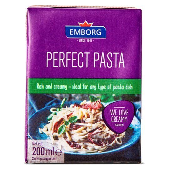 [สินค้าส่งด่วน] เอ็มบอร์ก พาสต้าครีม 200 มล. EMBORG PASTA CREAM 200 ML