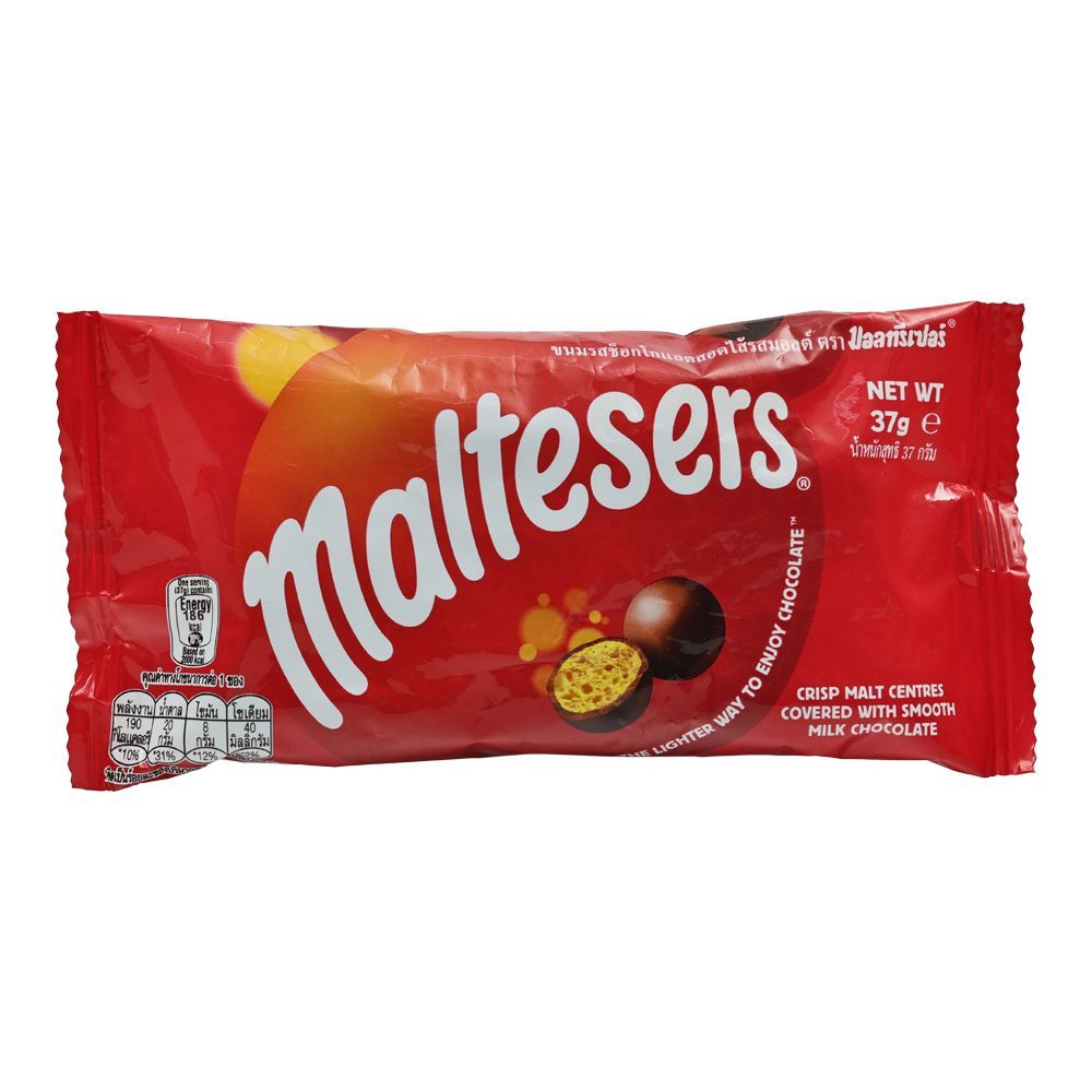[สินค้าส่งด่วน] มอลทีเซอร์ชอคโกแลต 37ก. MALTESERS 37G.