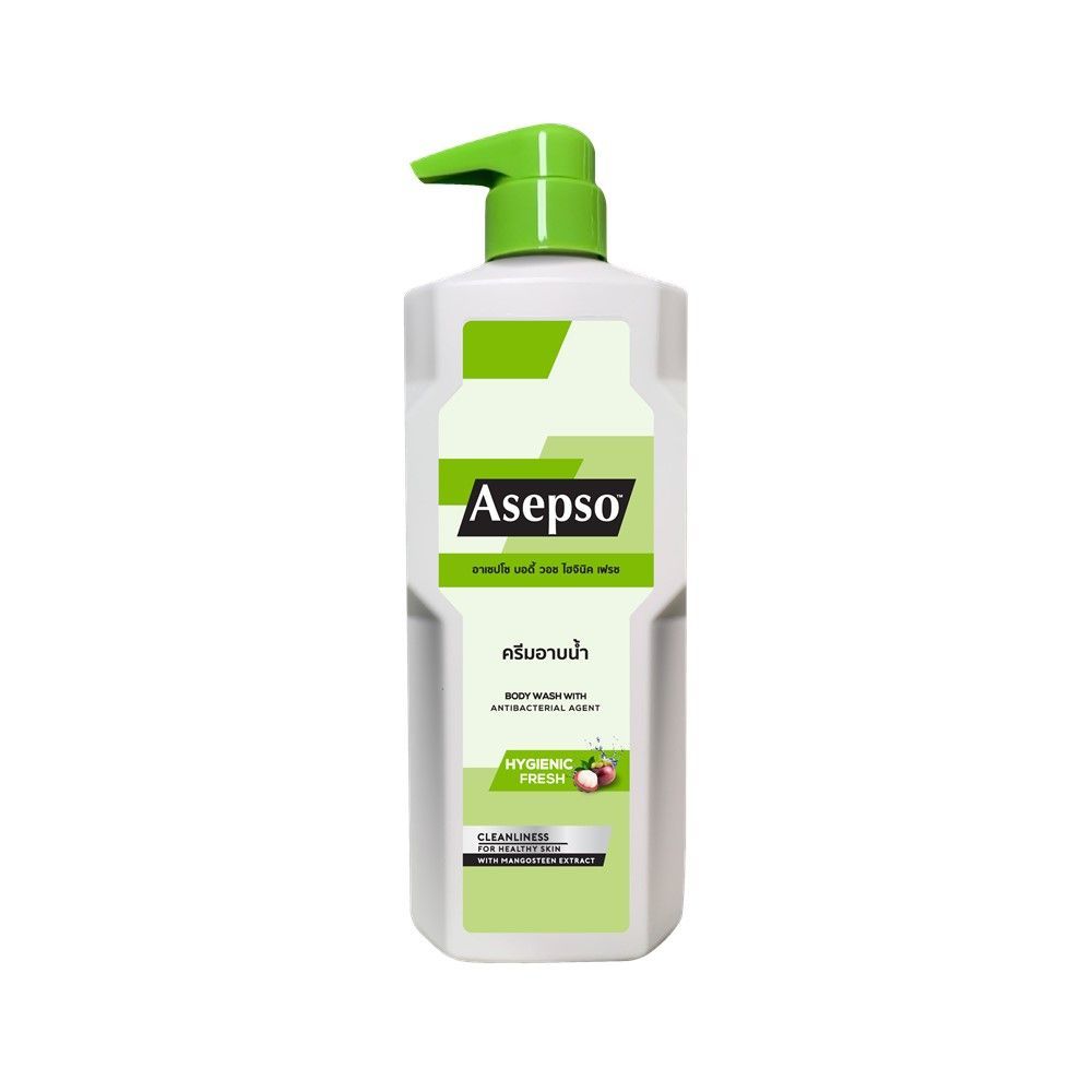 [สินค้าส่งด่วน] อาเซปโซ ครีมอาบน้ำ ไฮจินิค เฟรช 450 มล. ASEPSO BODY WASH HYGIENIC FRESH 450 ML