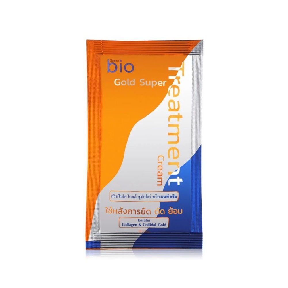 กรีนไบโอ ทรีทเมนต์ โกลด์ ซุปเปอร์ 30มล. GREEN BIO TREATMENT GOLD SUPER 30ML.
