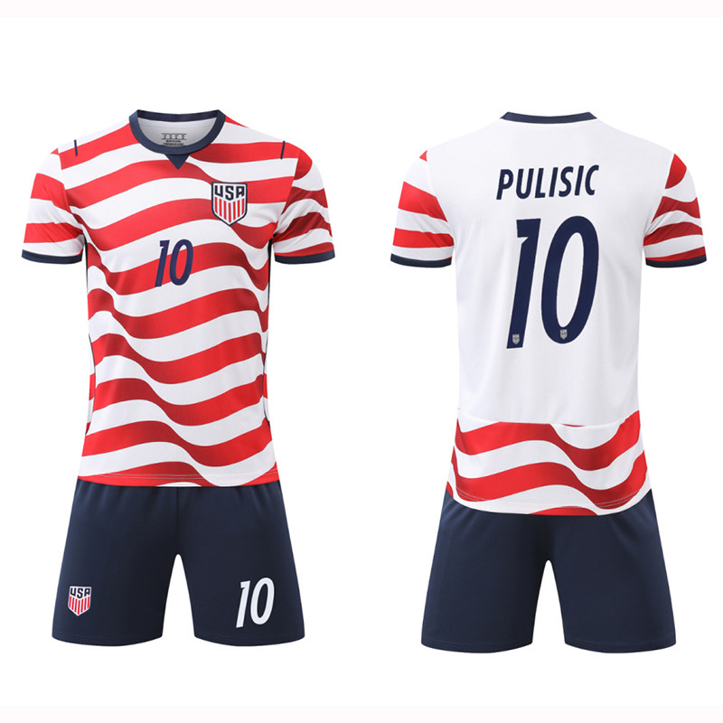 2026 America National Team Jersey No.10 Pulisic Jersey for Mens Football Jersey Soccer Jersey