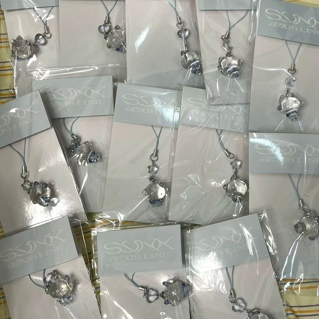 Aespa Online Three Tour Weekly Mobile Phone Chain Crystal Mobile Phone Chain Pendant Zha Three Tour 