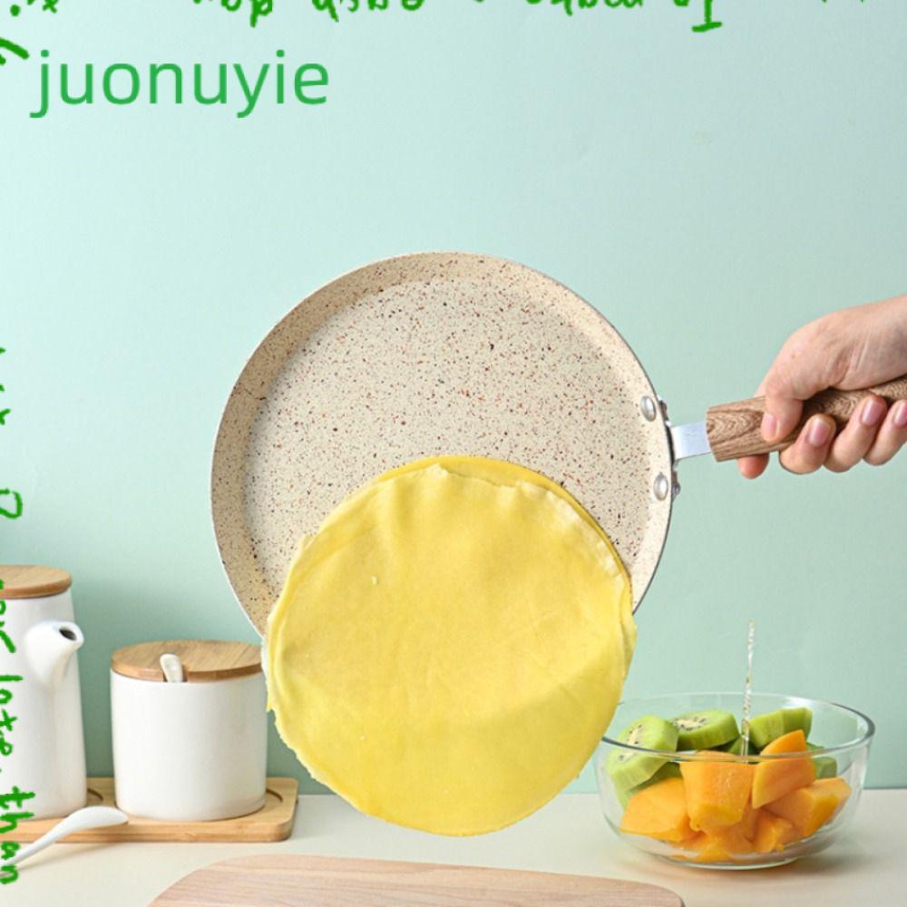 JUONUYIE Pancake Pan, Nonstick Induction Cooker Pan Crepe, Multifunctional Baking Burner อลูมิเนียมเ