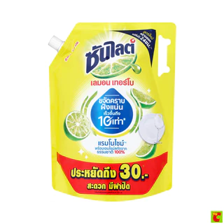 ซันไลต์ เลมอน เทอร์โบ น้ำยาล้างจาน 1.85 ล.