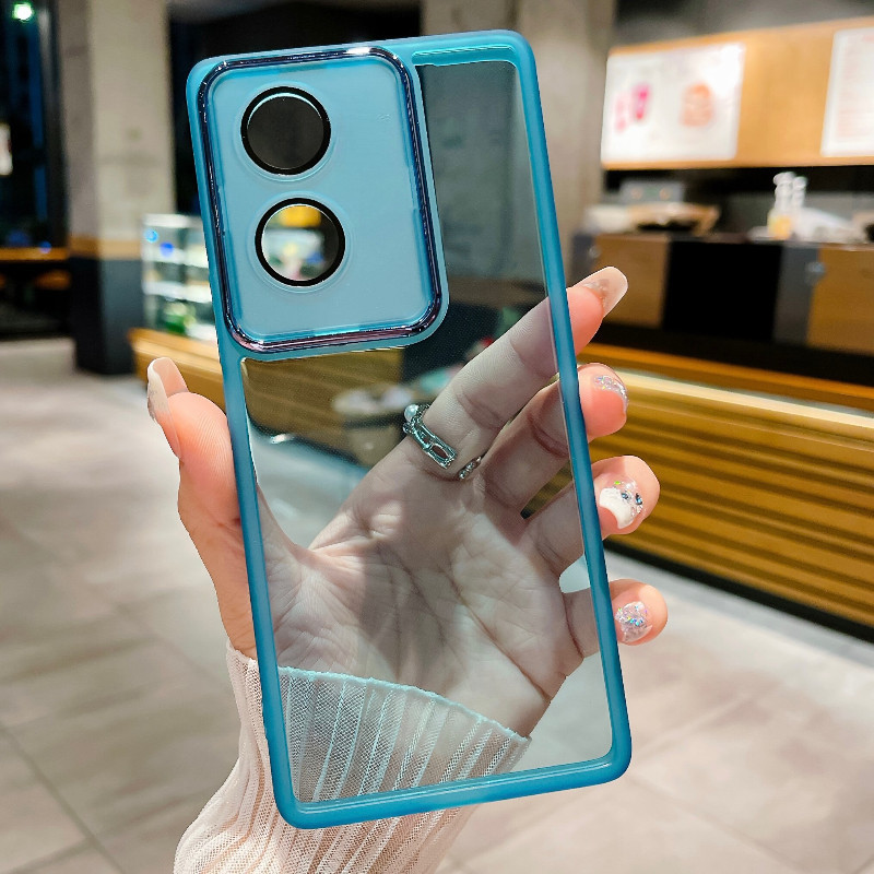 ใช้ได้กับ Honor X5 Plus WOD-LX1 WOD-LX2 WOD-LX3 PLAY 40 WDY-AN00 เคสโทรศัพท์กึ่งโปร่งใส, ป้องกันกล้องรอยขีดข่วน, เลนส์เคสอ่อนเคลือบแฟลช