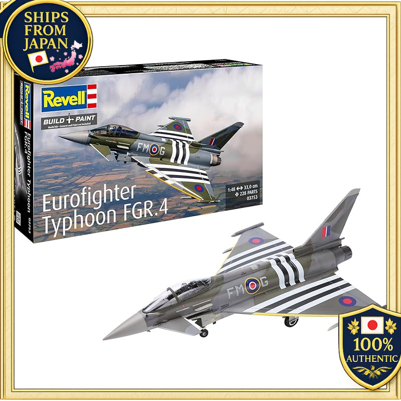 German Level 1/48 WW2 Eurofighter Typhoon FGR.4 Plastic Model 03753