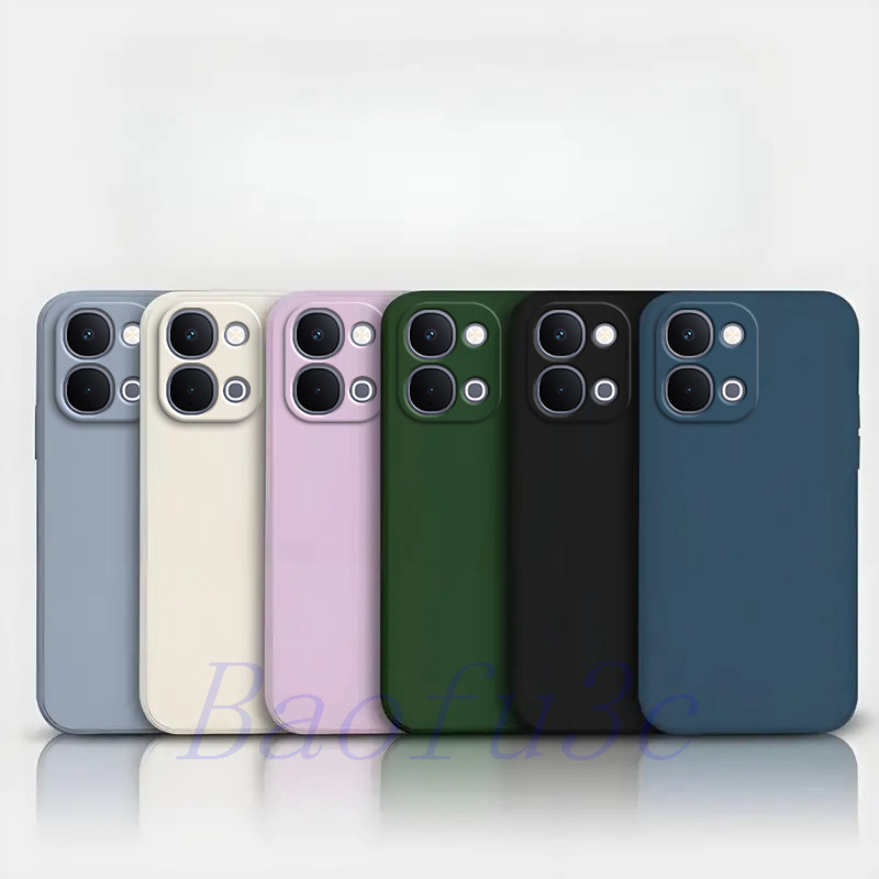 Vivo Y31D / Y05 / Y11D / Y21D / Y31 5G / Y04 / Y04S เคสโทรศัพท์ซิลิโคนสีทึบ YT