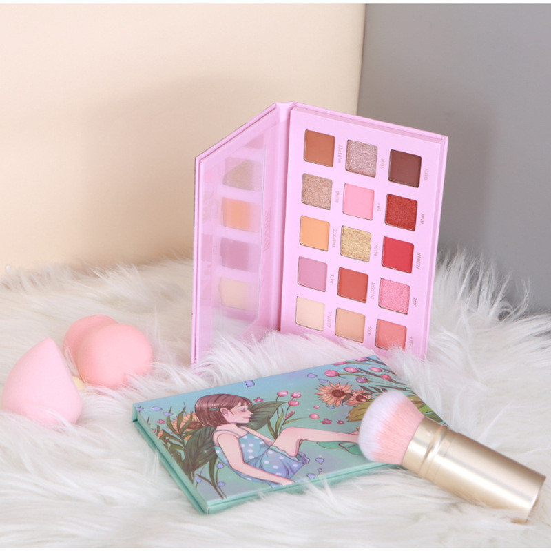 Popular~Eyeshadow box Eyeshadow Palette Packaging Paper eyeshadow palette 12Color eyeshadow palette 