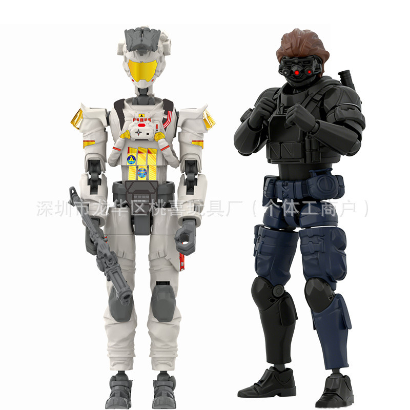 Delta Force Vyron รูป 3D พิมพ์เกมอุปกรณ์ต่อพ่วง Mecha Action Figure เดสก์ท็อปเครื่องประดับของเล่น