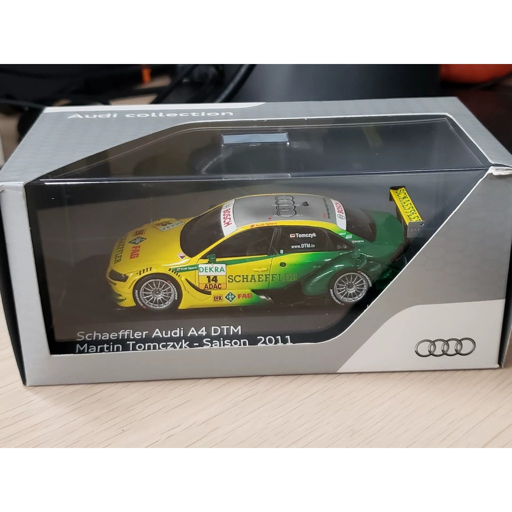 [มาใหม่เดือนพฤษภาคม]% dd1/43 Audi a4 dtm 2011 Champion 1: 43 Car Model Audi Original Factory Car Mod