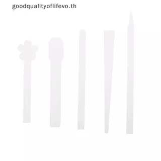 L&Z 100 ชิ้น/ล็อตรอบหัวทดสอบน้ําหอม s Test Tester แถบกระดาษรูปดอกไม้