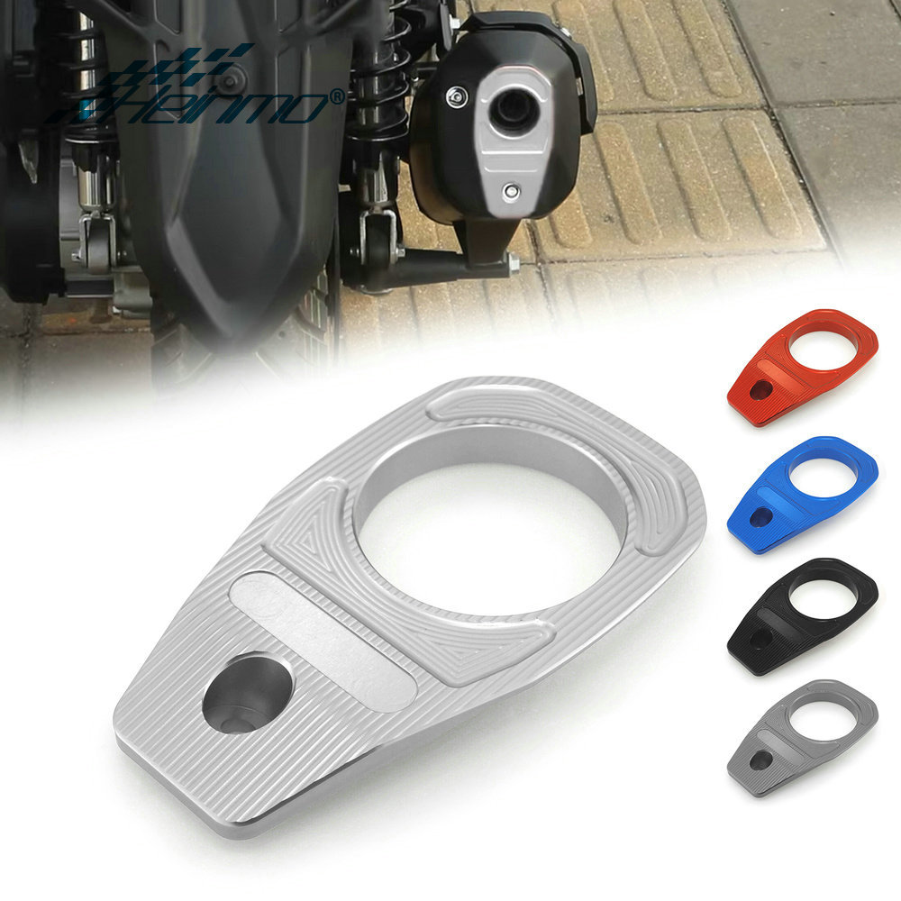 สําหรับ Zontes 368G 368D 368M 368E 368K รถจักรยานยนต์ท่อไอเสียท่อหาง CNC ฝาครอบ