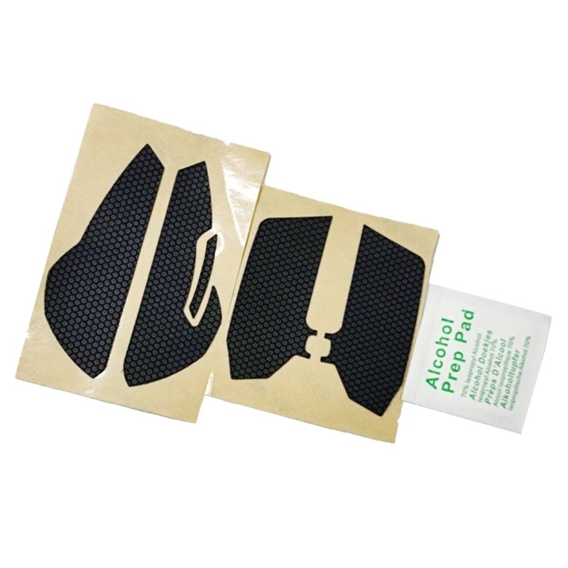 CH* Ergonomic Silicone Grip Tape สําหรับเมาส์สําหรับเล่นเกมขนาดเล็กและแป้นพิมพ์สติกเกอร์ด้านข้างป้อง