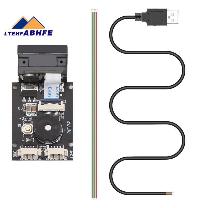 [ขายร้อน L]GM65 1D 2D Barcode Scanner USB UART PDF417 Bar Code Reader โมดูลรหัส QR สําหรับรถบัสซูเปอ