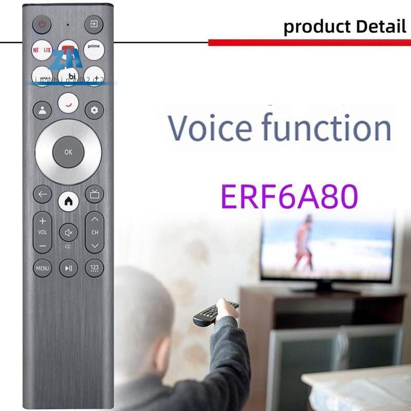 สําหรับ ERF6A80 เสียงรีโมทคอนโทรลสําหรับ A7 U8 Series 4K สมาร์ททีวีการเชื่อมต่อบลูทูธ