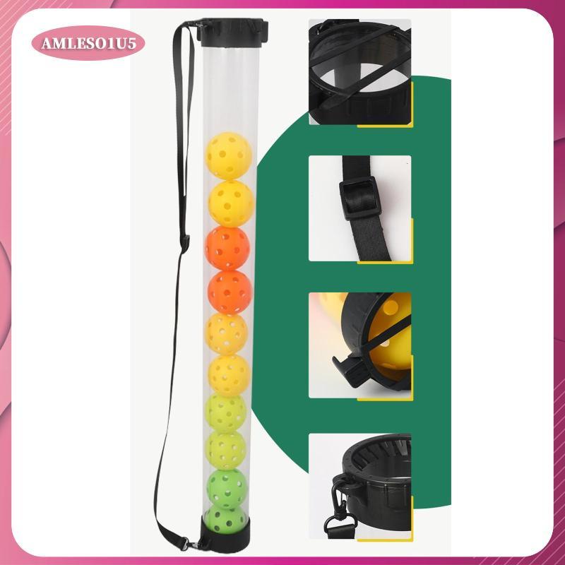 [amleso1u5] Sports Ball Collection Tube Pickleball and Tennis Pickup Device Plastic Grabber for Outd