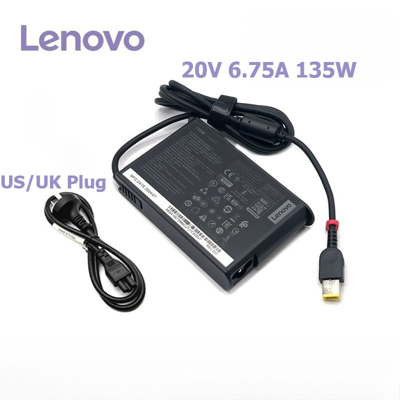 20V 6.75A 135W อะแดปเตอร์ไฟ AC สําหรับ Lenovo Legion Y530 IdeaPad 3 Gaming 3i 17ISK 80Q0 Charger