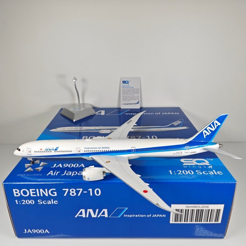 SQ Wings 1: 200 All Nippon Air B787-10 JA900A JA981A โมเดลเครื่องบินโลหะผสม