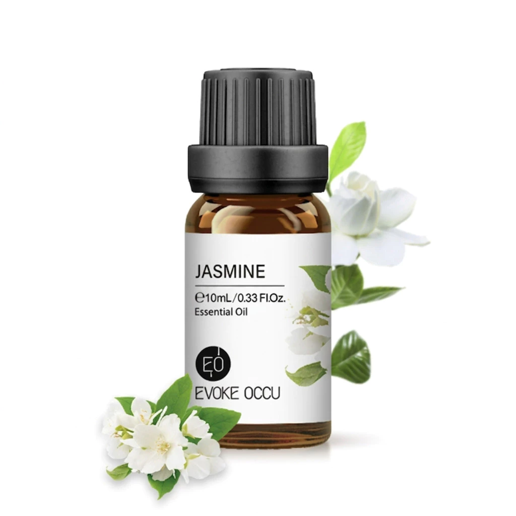 Aliztar 100% Jasmine Essential oil 10 ml. น้ำมันหอมระเหย มะลิ - น้ำมันหอมอโรม่า ออยโอโซน น้ำมันหอมธรรมชาติ เตาอโรมา เ...