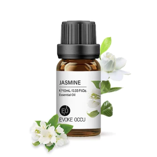 Aliztar 100% Jasmine Essential oil 10 ml. น้ำมันหอมระเหย มะลิ - น้ำมันหอมอโรม่า ออยโอโซน น้ำมันหอมธรรมชาติ เตาอโรมา เ...