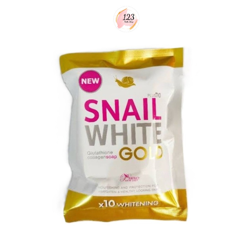 Perfect Skin Lady Snail White Gold Soap 80g สบู่ สเนลโกลด์ ✨