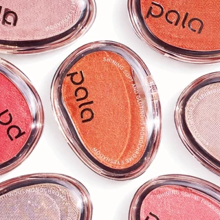PALA อายแชโดว์ SHINING SOFT AND GLUTINOUS MONOCHROME EYESHADOW ปัดตา สีสวย ติดทน มีกลิตเตอร์ แบรนด์ไทย มีอ.ย.