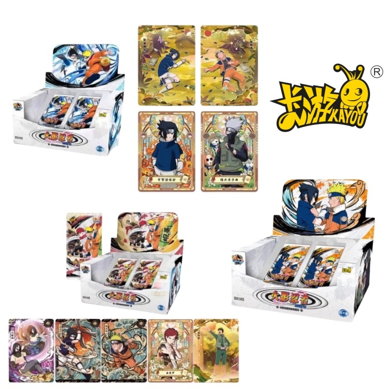 การ์ดสะสม Kayou Naruto Tier 4 Wave 6/7/8 ดั้งเดิม