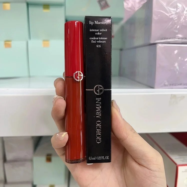 Armani/Armani Red Tube 405#唇釉丝绒哑光烂番茄