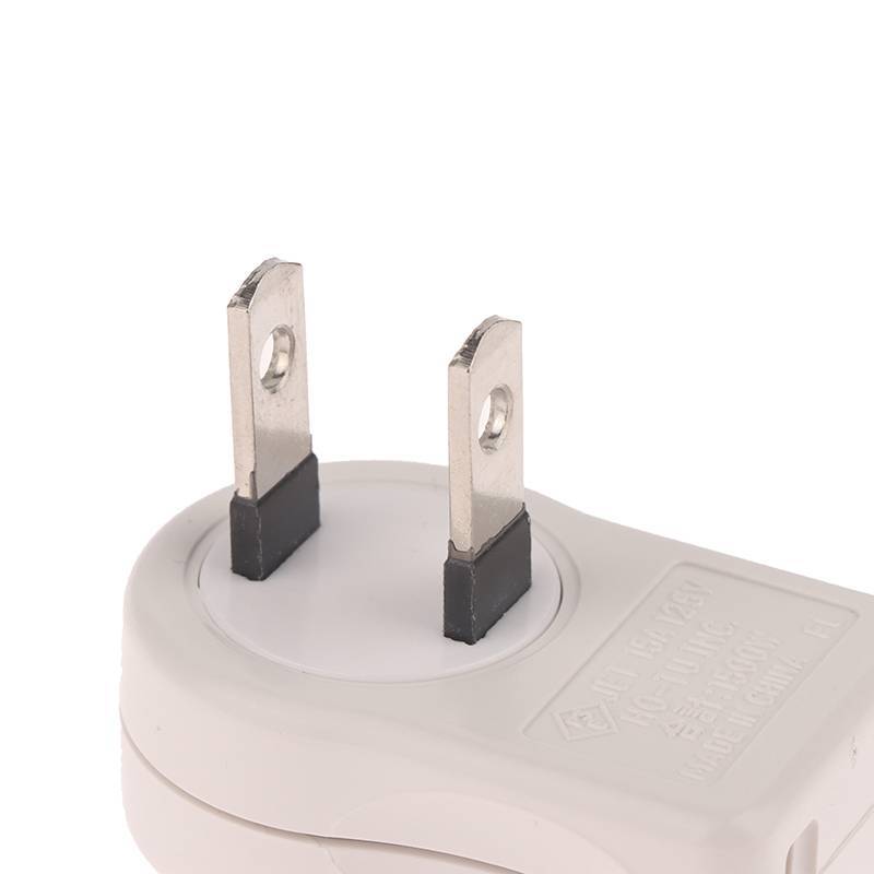 (เวลา) US 2PIN 360 มุม Rotatable Power Soet รูปที่ 8
