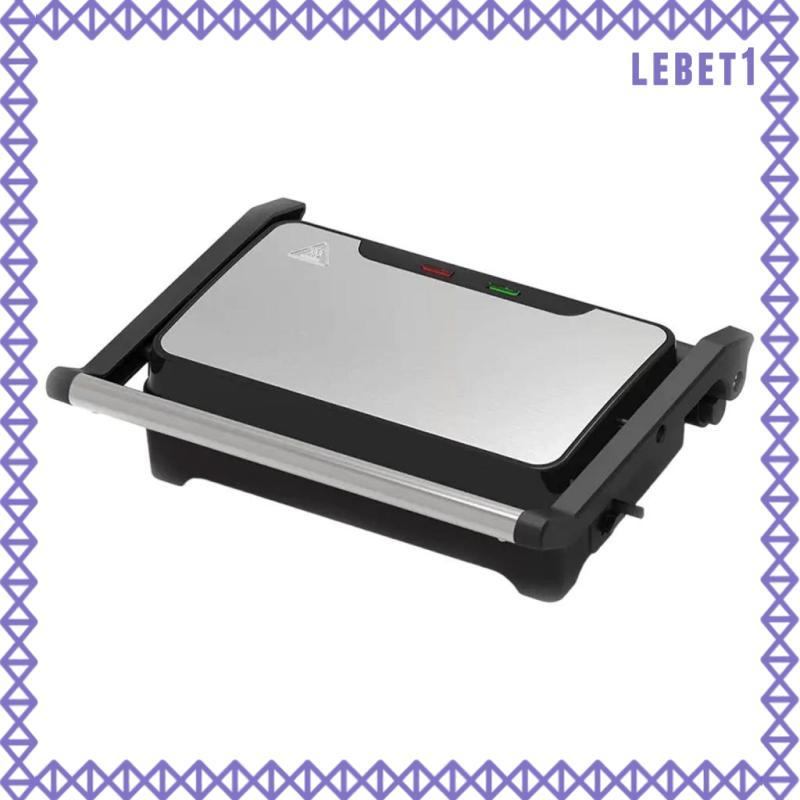 [Lebet] Panini Press Grill ทําความสะอาดง่ายกดแซนวิชสําหรับเบอร์เกอร์สเต็กชีส