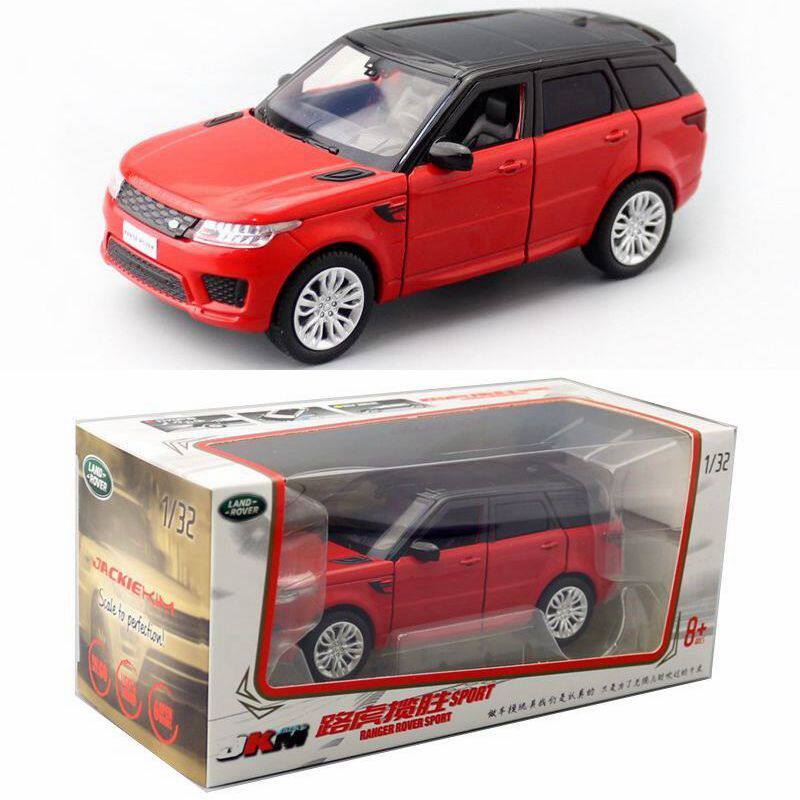 [รถโมเดล] จัดส่งฟรี JACKIEKIM โมเดลรถอัลลอย 1: 32 Land Rover Range Rover รุ่นกีฬารถเสียงแสงดึงกลับ 6