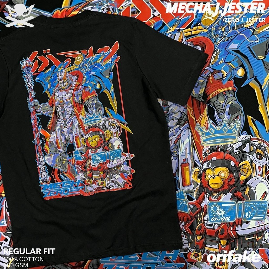 เสื้อยืด Orifake Mecha J.jester