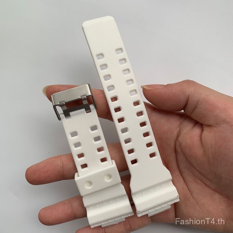 สายนาฬิกาเงาสีดําคุณภาพสูง Fit GA-110GB / GA100 / GA400 สายกันน้ํา