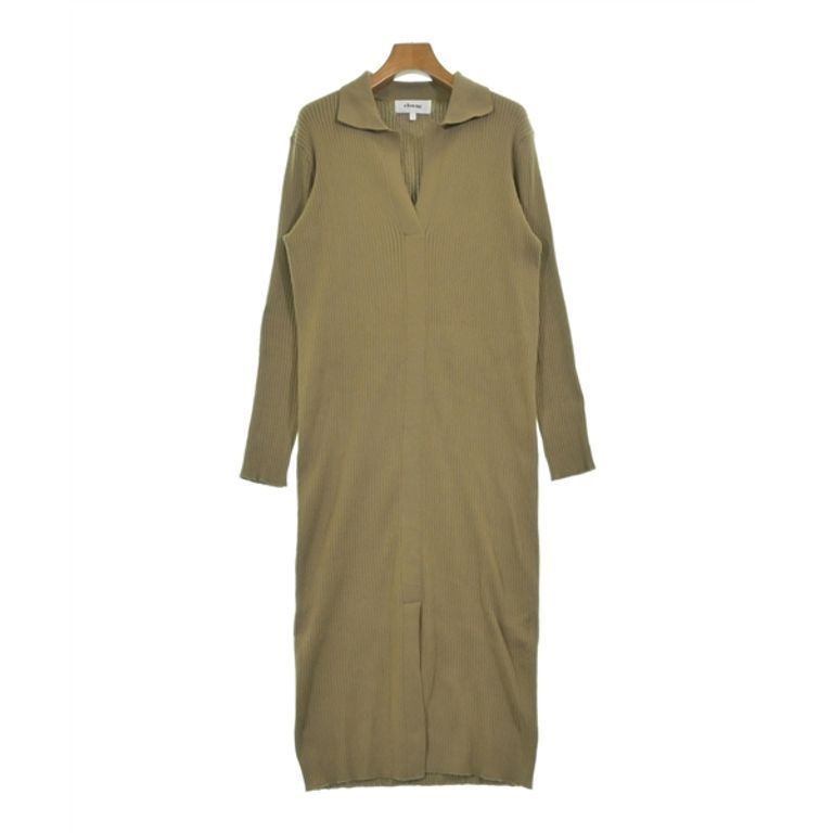 Chloe Dress khaki Women Direct from Japan Secondhand
