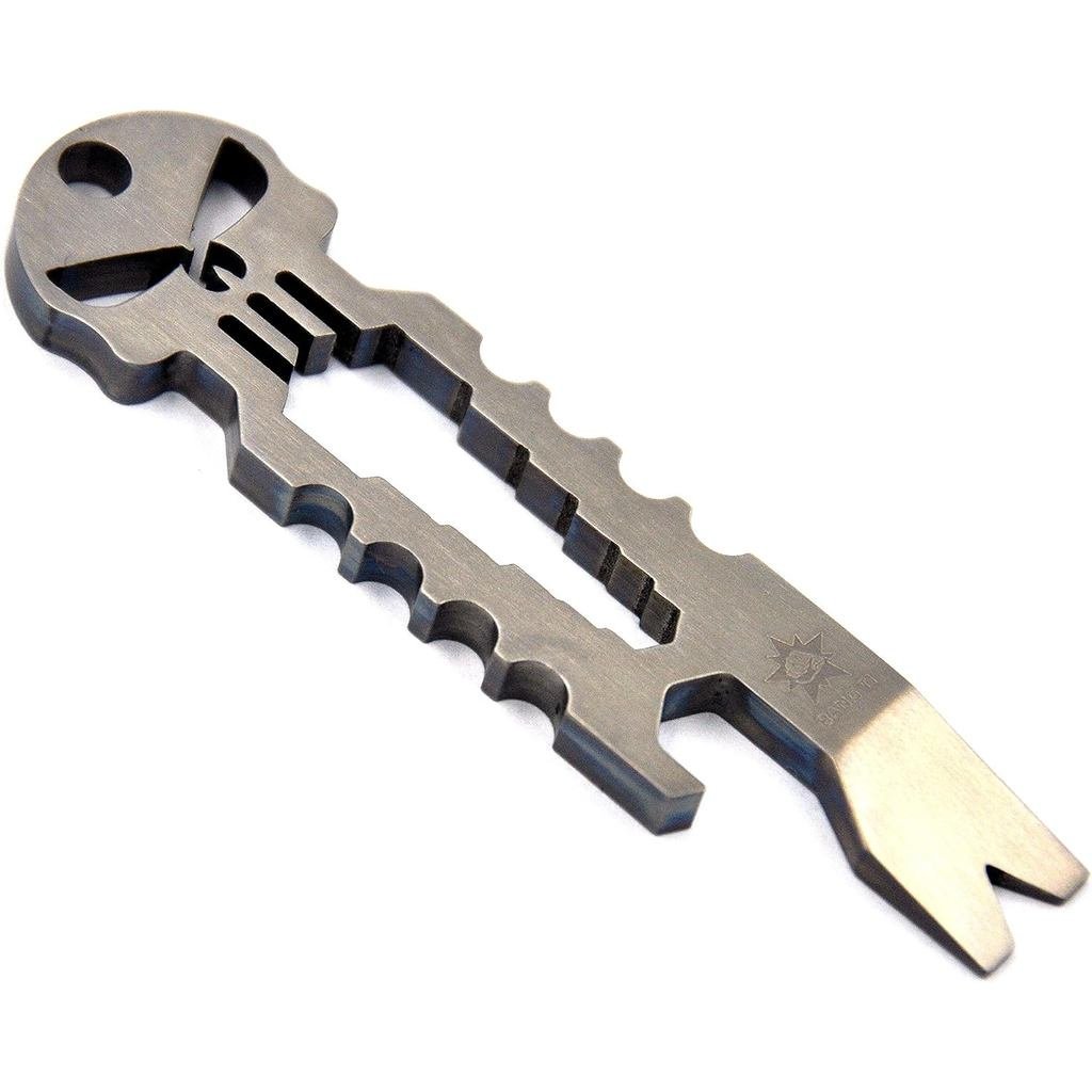 BANG TI Titanium EDC Pry Bar พร้อมฟังก์ชั่นที่เปิดขวด (PunisherPB)