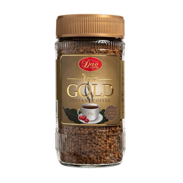 ดาวกาแฟ กาแฟโกลด์ (Dao Coffee Instant Coffee Gold 100g.)
