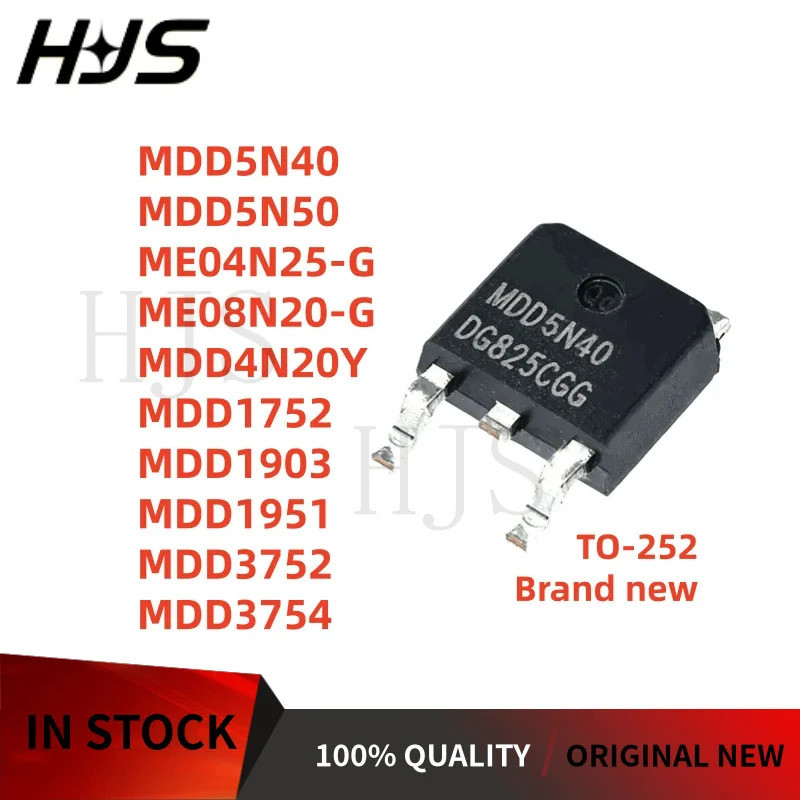 10 ชิ้น/ล็อต MDD5N40 ME04N25-G MDD5N50 ME08N20-G MDD3752 MDD1903 MDD1951 MDD3754 MDD1752 MDD4N6 หลอด
