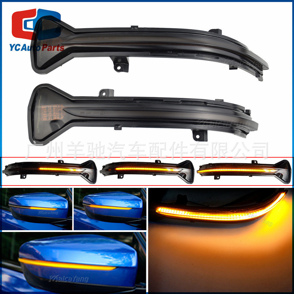 เหมาะสําหรับ BMW/G38 G30 G20 G11 G32 G14 ไฟเลี้ยวซ้ายขับรถ LED กระจกมองหลังน้ํา