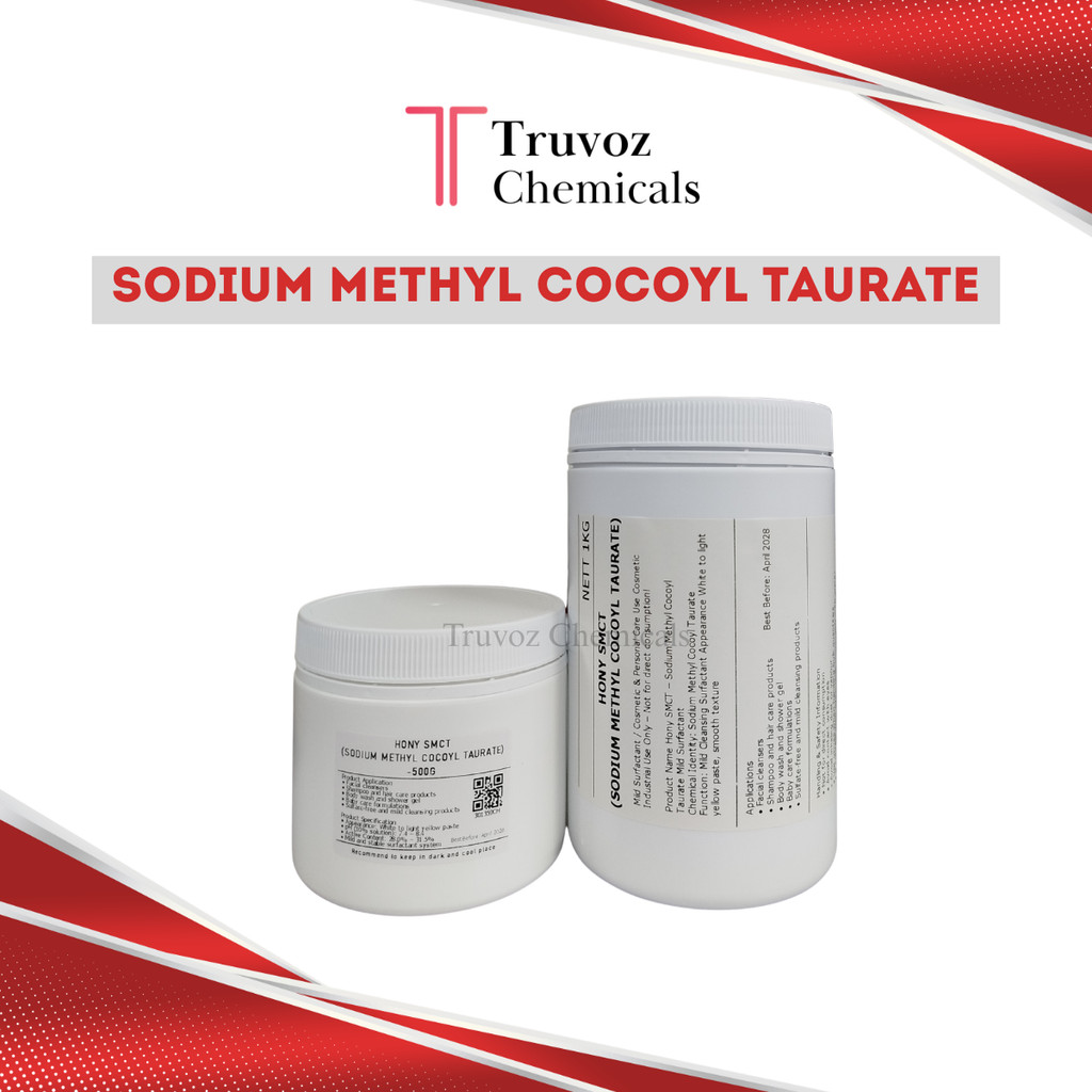 Hony SMCT (Sodium Methyl Cocoyl Taurate) 500G/1KG