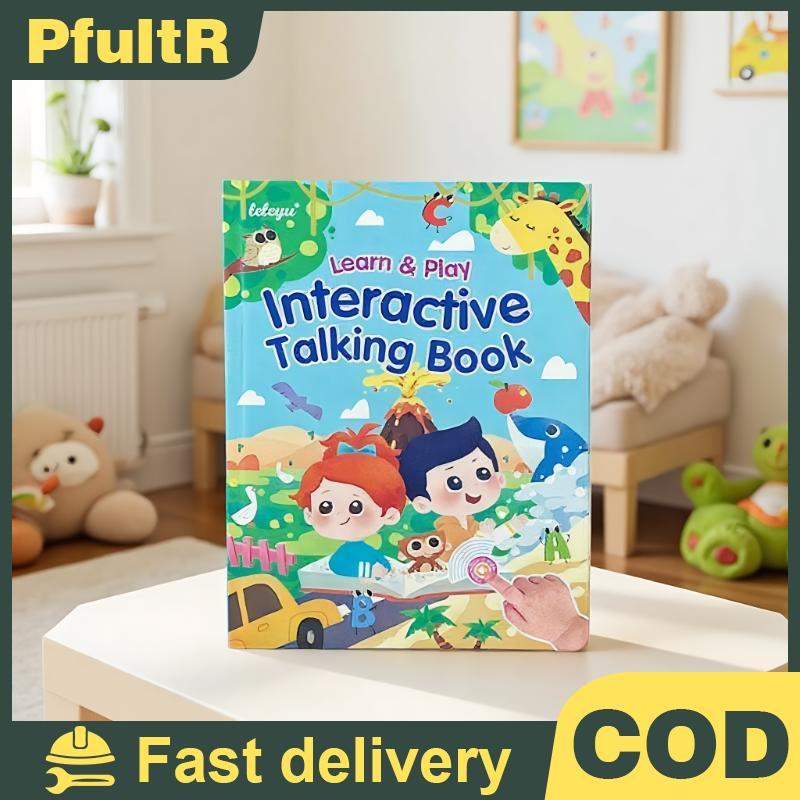 Montessori English Word Learning Machine อ่านหนังสืออิเล็กทรอนิกส์ของเล่นสําหรับเด็กวัยหัดเดิน