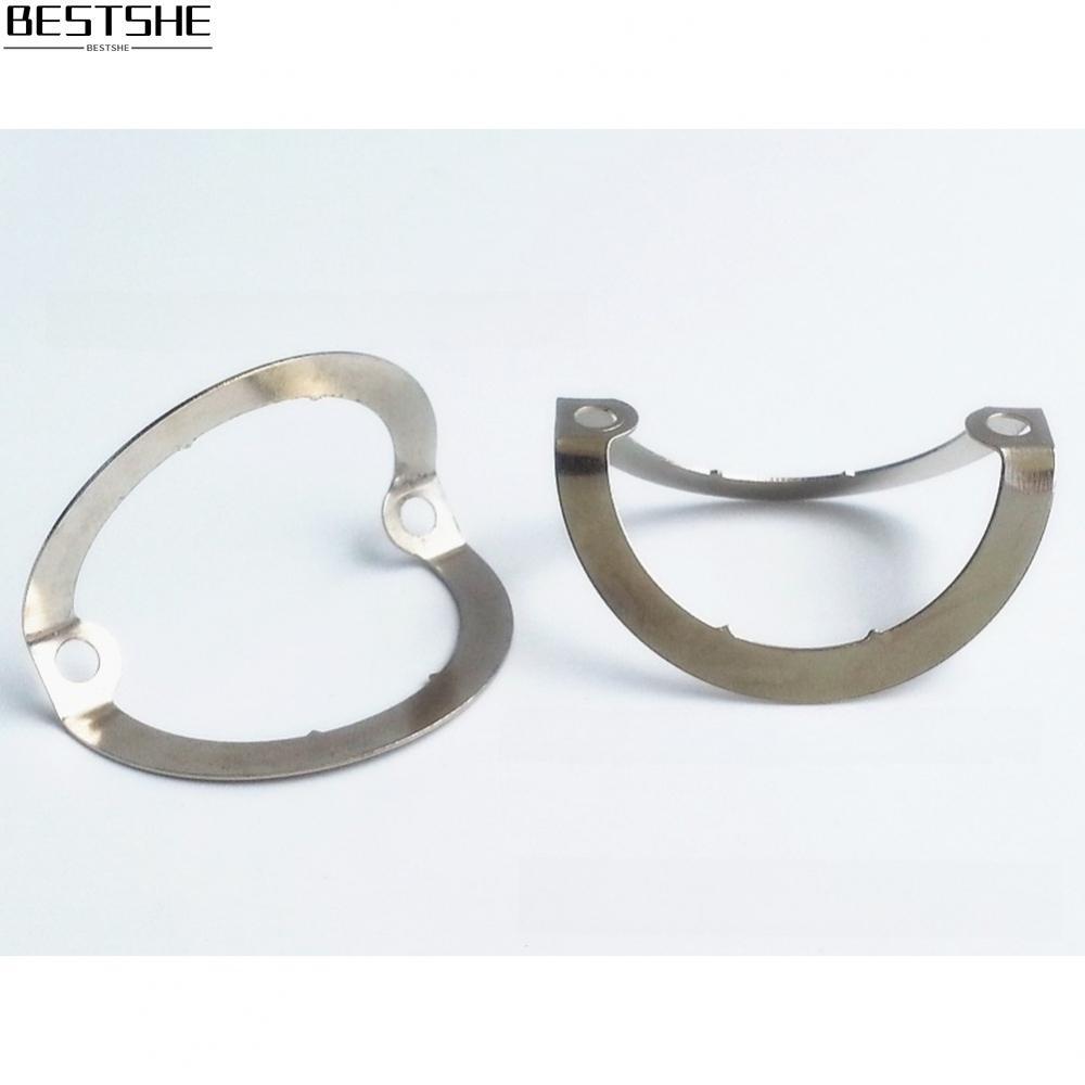 Wave Clamp Tube Holder โลหะสีเงินสําหรับ kt88 6550 EL34 เครื่องขยายเสียง Build
