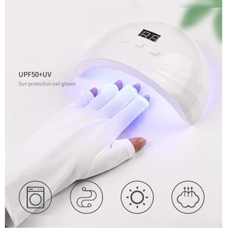 Moziur ถุงมือกันรังสียูวีเจลสำหรับทำเล็บ UV50+