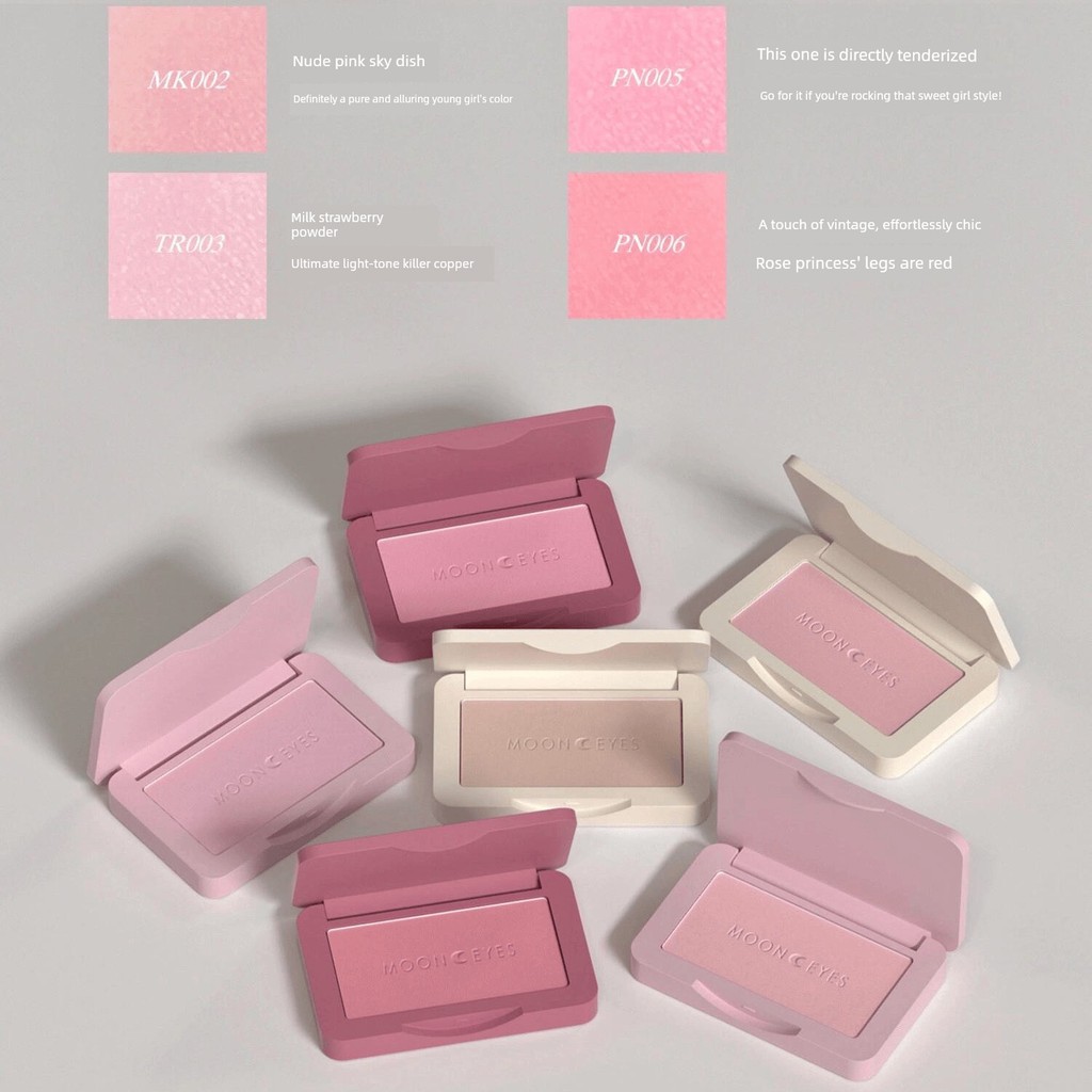naree บลัชออน บลัชออนแบบแท่ง [หลายสี] Mooneyes Blush Moon Eyes Romantic Collector Blush Matte Expans