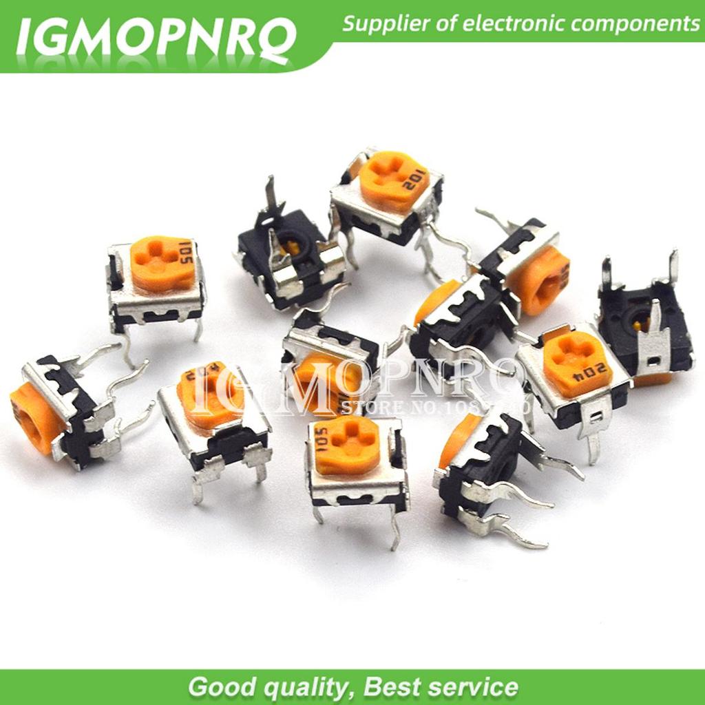 20pcs WH06-2C 100 200 500 1K 2K 5K 10K 20K 50K 100K 200K 500K 1M โอห์ม Trimmer Potentiometer variabl