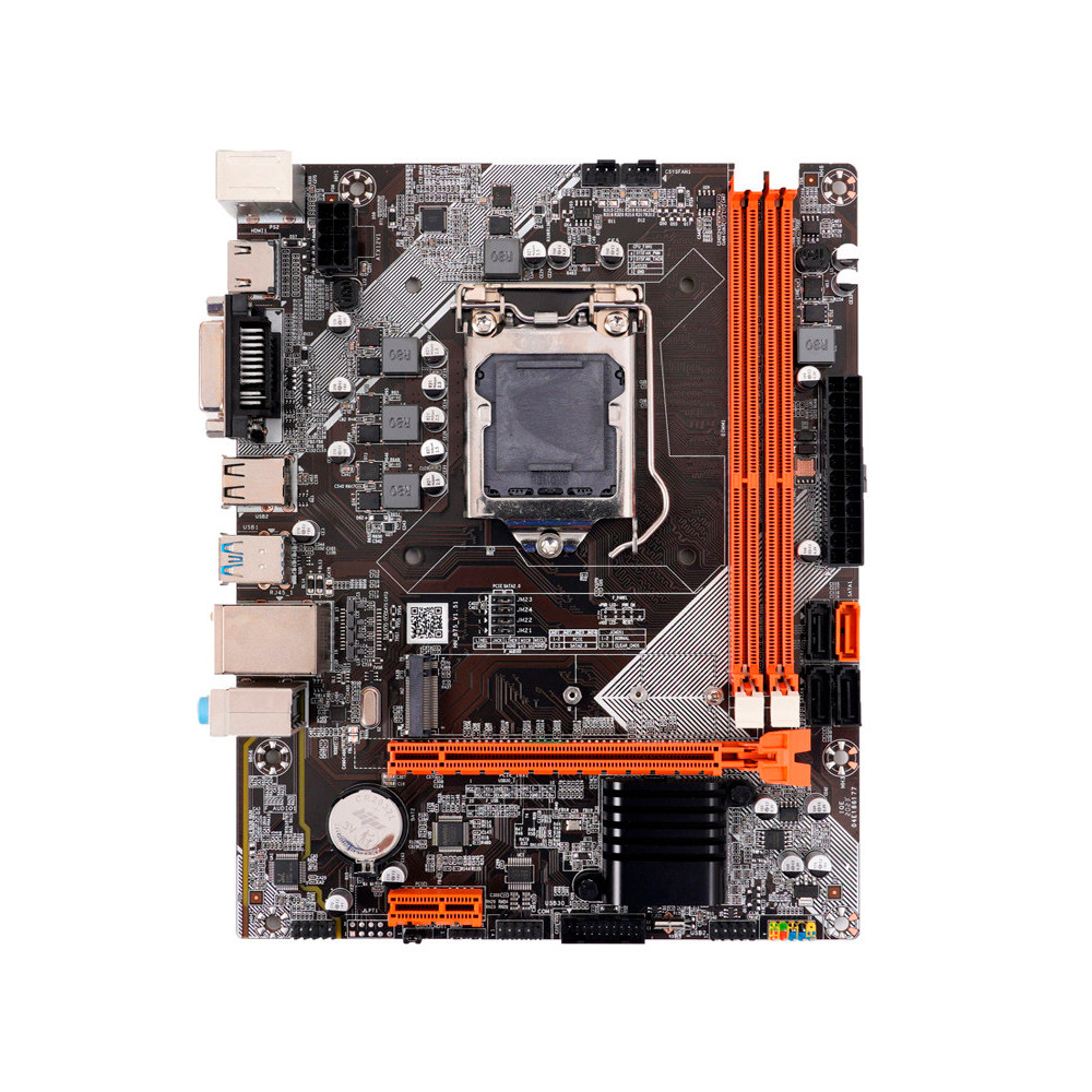 Brain B75 เมนบอร์ด B75-1156 Pin เมนบอร์ดคอมพิวเตอร์รองรับ E3 I3 I5 I7 พร้อม SATA3.0