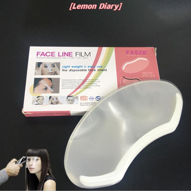 แอลดี| 50 ชิ้น Hairdressing Eye Mask โปร่งใส Eye Shield Kit Dye Perm Face Cover ใหม่