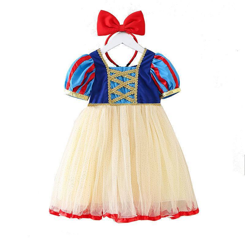 Girls Birthday Dress Snow White Dress Frozen Elsa Cinderella Princess Dress Birthday Dress Dress Dnc