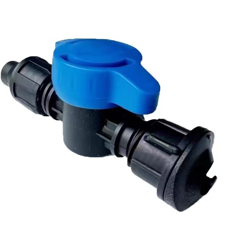 Drip Irrigation Fittings 16mm Bypass Valve Connector Nut Agricultural Parts