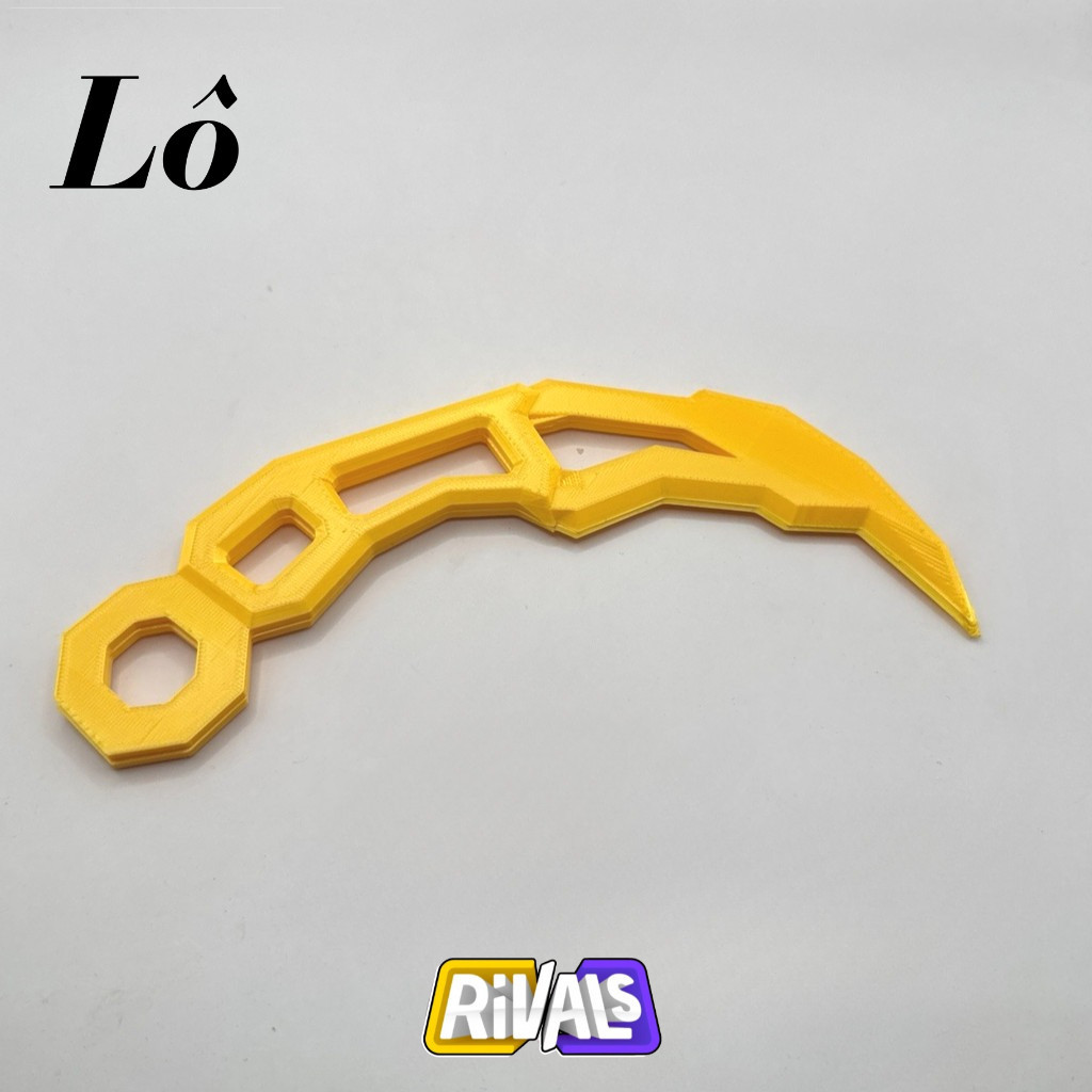 โมเดล Roblox Rival Keyrambit ระดับพรีเมียม - อุปกรณ์ตกแต่งมุมสําหรับเล่นเกม, ของเล่นเต้นรํา Fidget สุดเท่