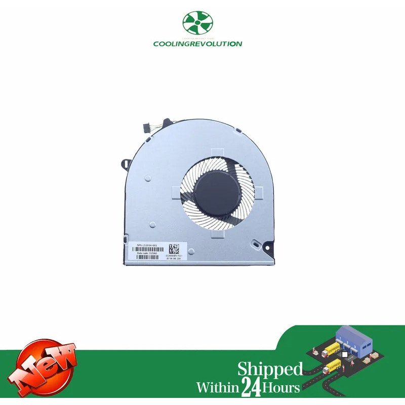 พัดลมระบายความร้อน CPU แล็ปท็อป EF50040S1-1C010-S9A DC5V 2.25W 4PIN SPS-L52034-001 DC28000N6S0SUO30A
